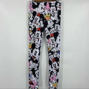 Disney Boutique Mickey/Minnie Character Leggings M